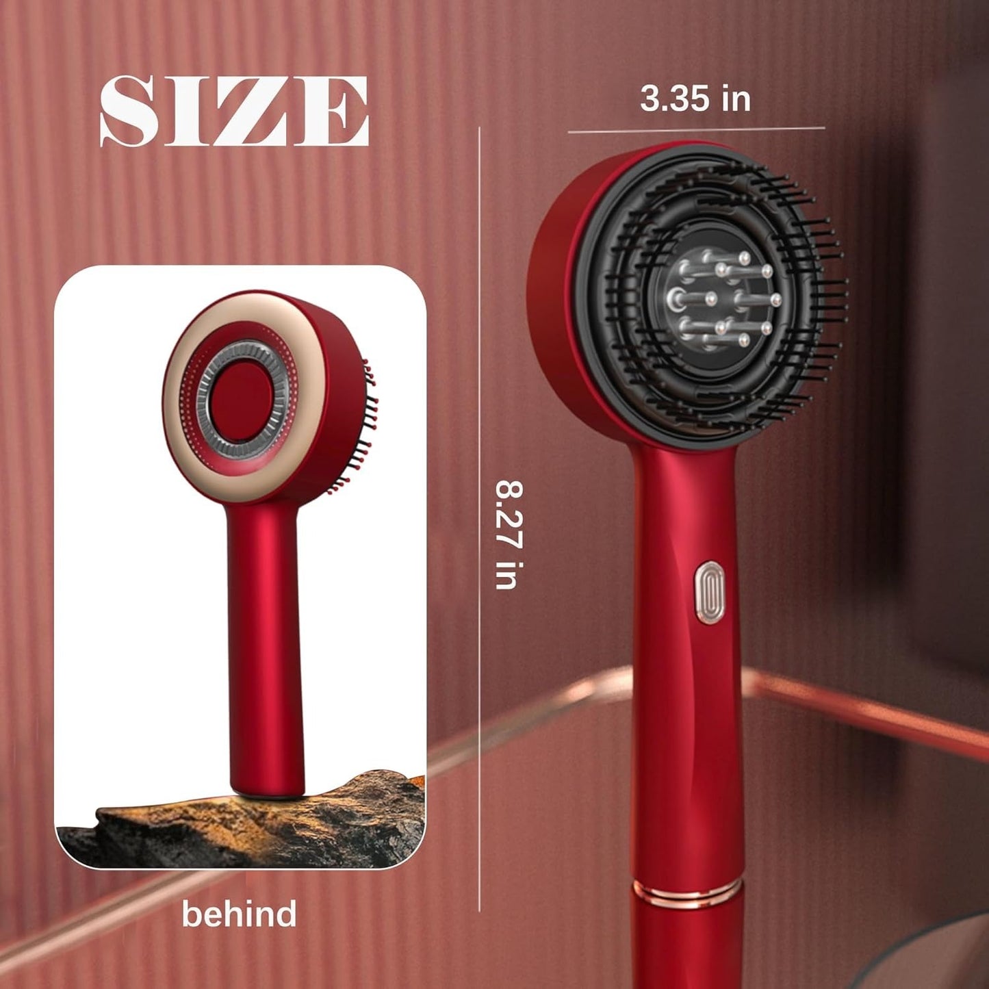 2-in-1 Electric Hair Oil Applicator &amp; Scalp Massager