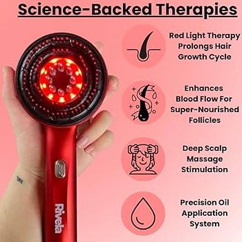 2-in-1 Electric Hair Oil Applicator &amp; Scalp Massager