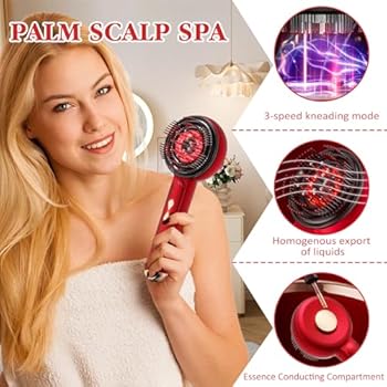 2-in-1 Electric Hair Oil Applicator &amp; Scalp Massager