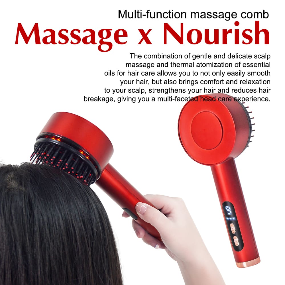 2-in-1 Electric Hair Oil Applicator &amp; Scalp Massager