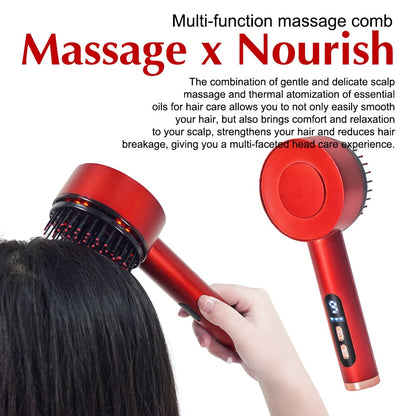 2-in-1 Electric Hair Oil Applicator &amp; Scalp Massager