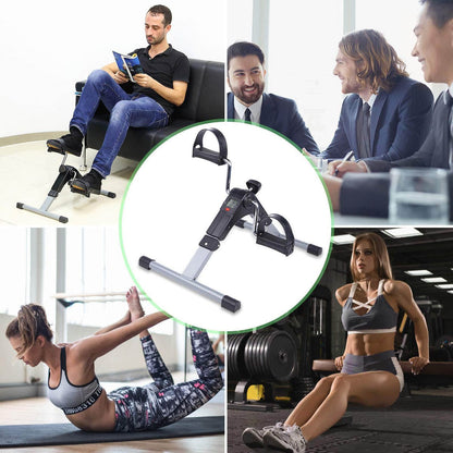 Compact Arm & Leg Pedal Exerciser – Home & Office Fitness /جهاز تمارين دواسات مدمج للذراعين والساقين – لياقة في المنزل والمكتب